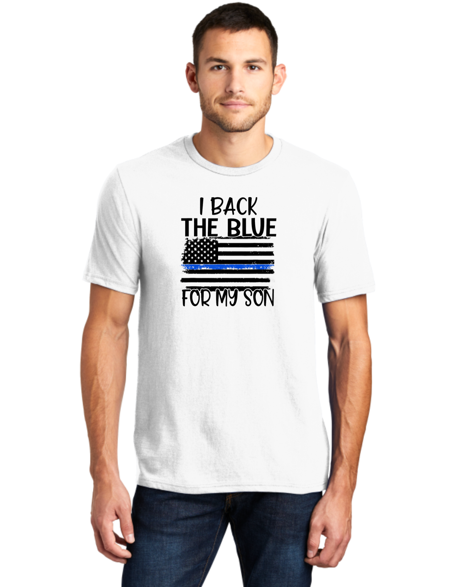 I Back The Blue For My Son