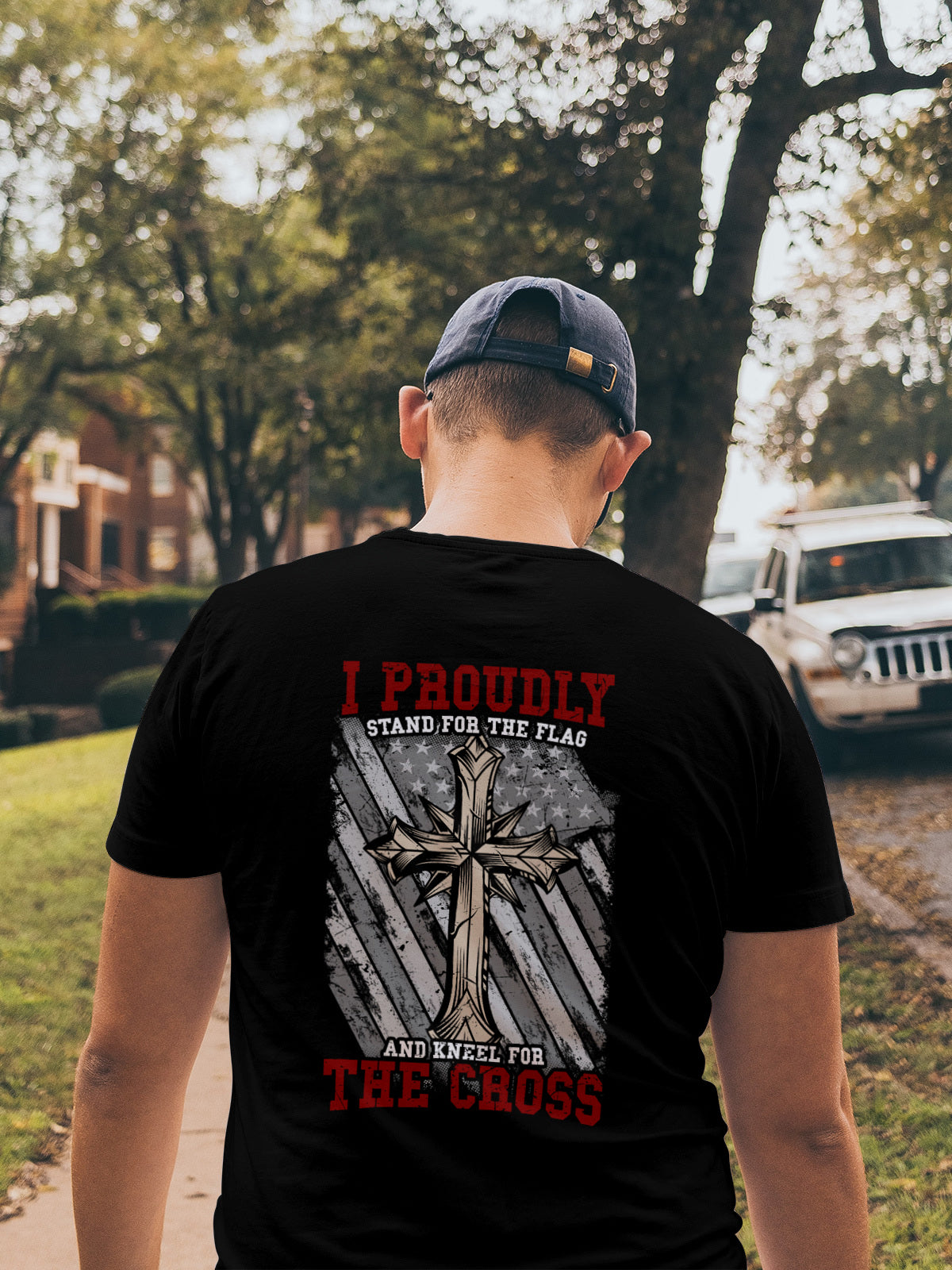 I Proudly Stand For The Flag And Kneel At The Cross