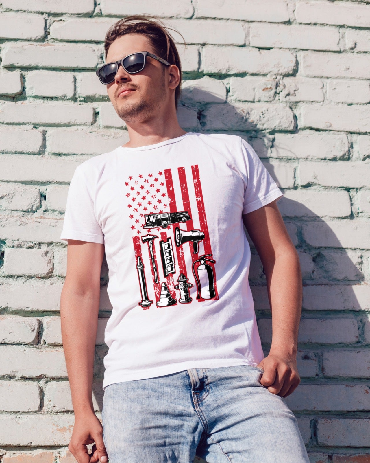 Firefighter Equipment Flag