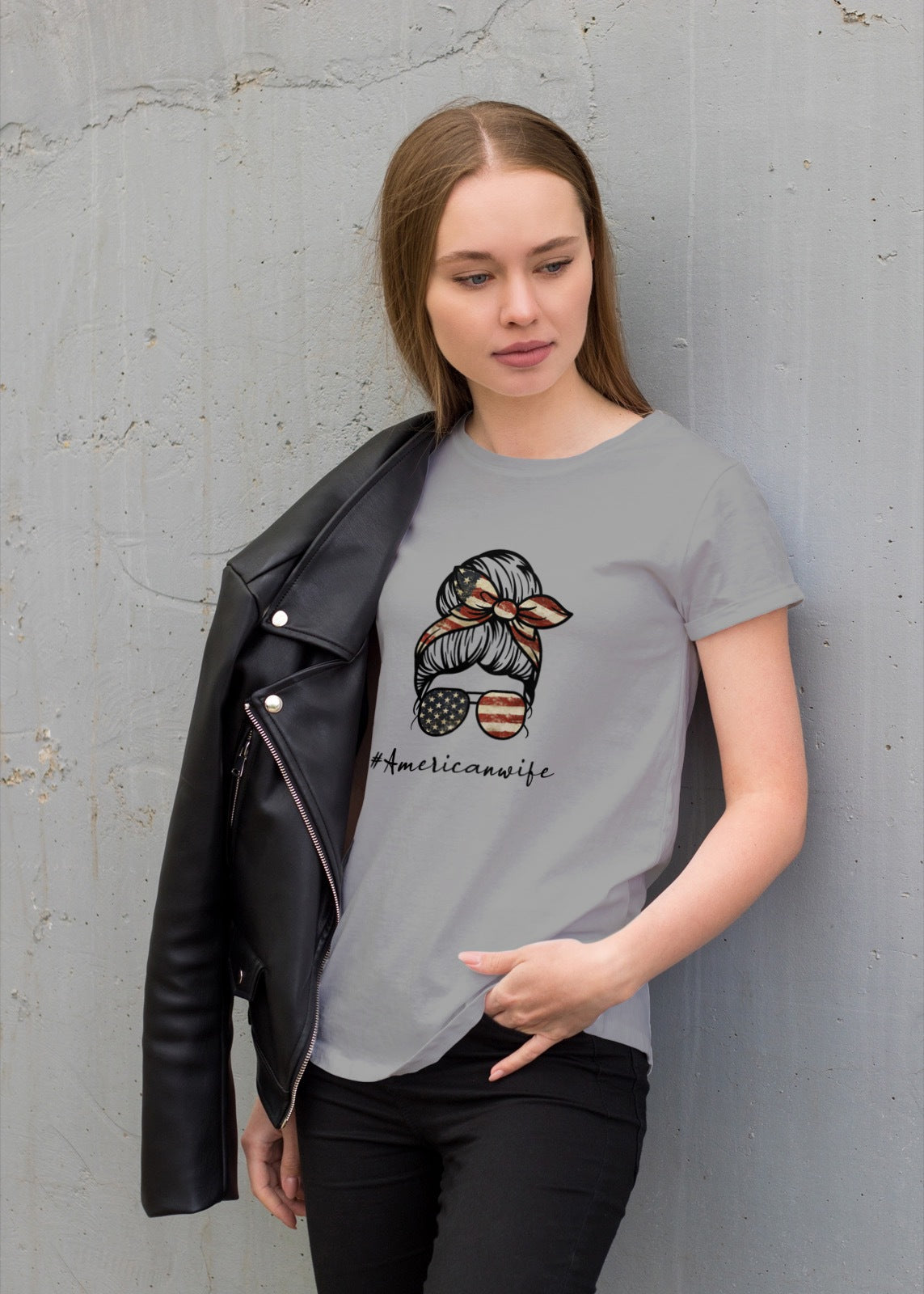 American Wife Messy Bun