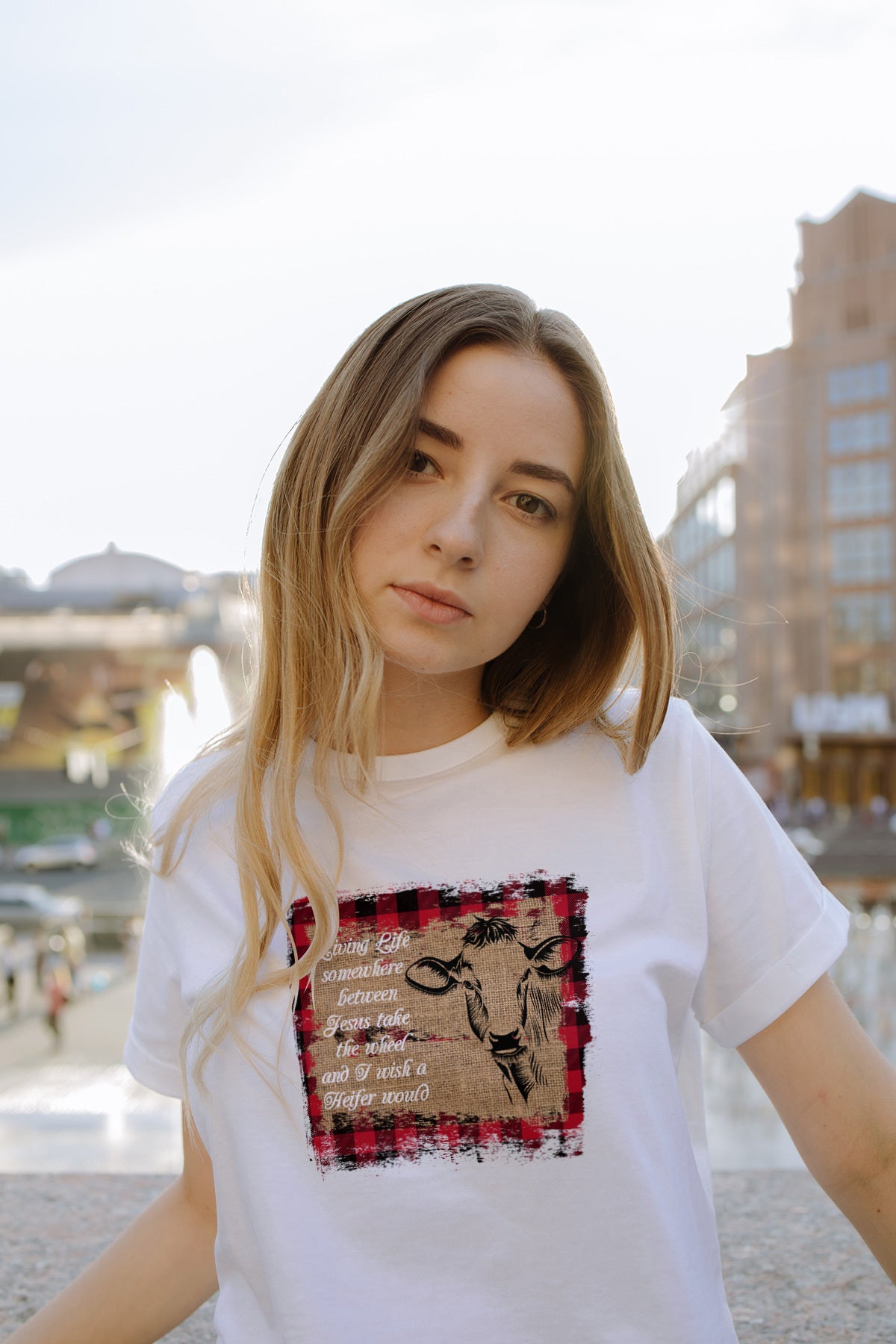 Living Somewhere Between Jesus Take The Wheel and I Wish A Heifer Would