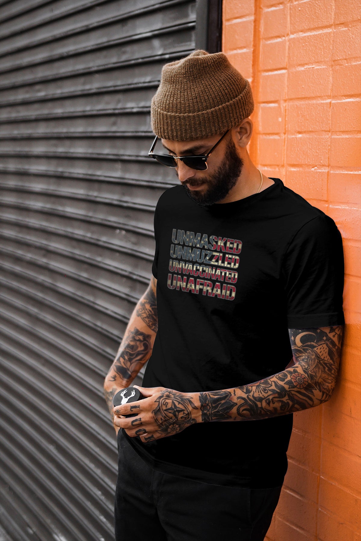 Unmasked Unmuzzled Unvaccinated Unafraid