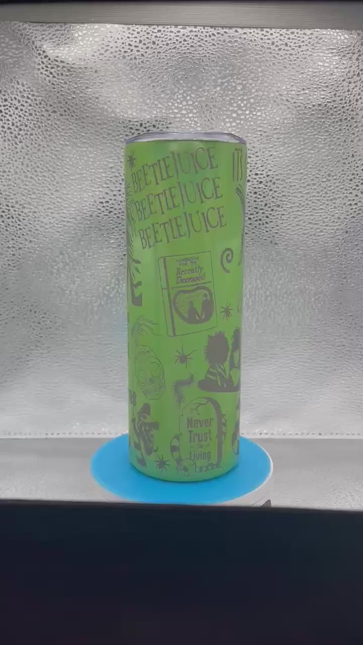 Beetlejuice Tumbler