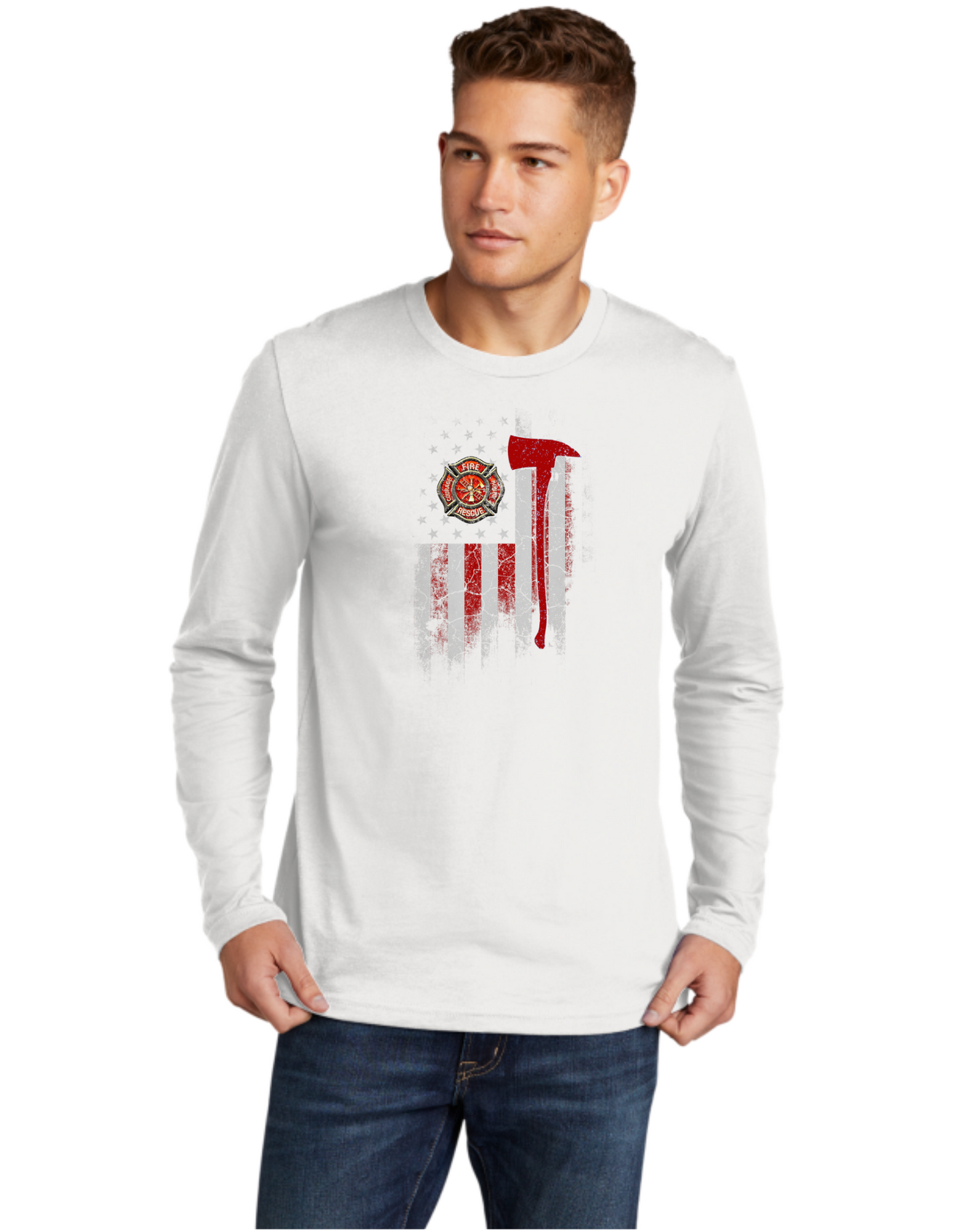 Firefighter Axe Flag