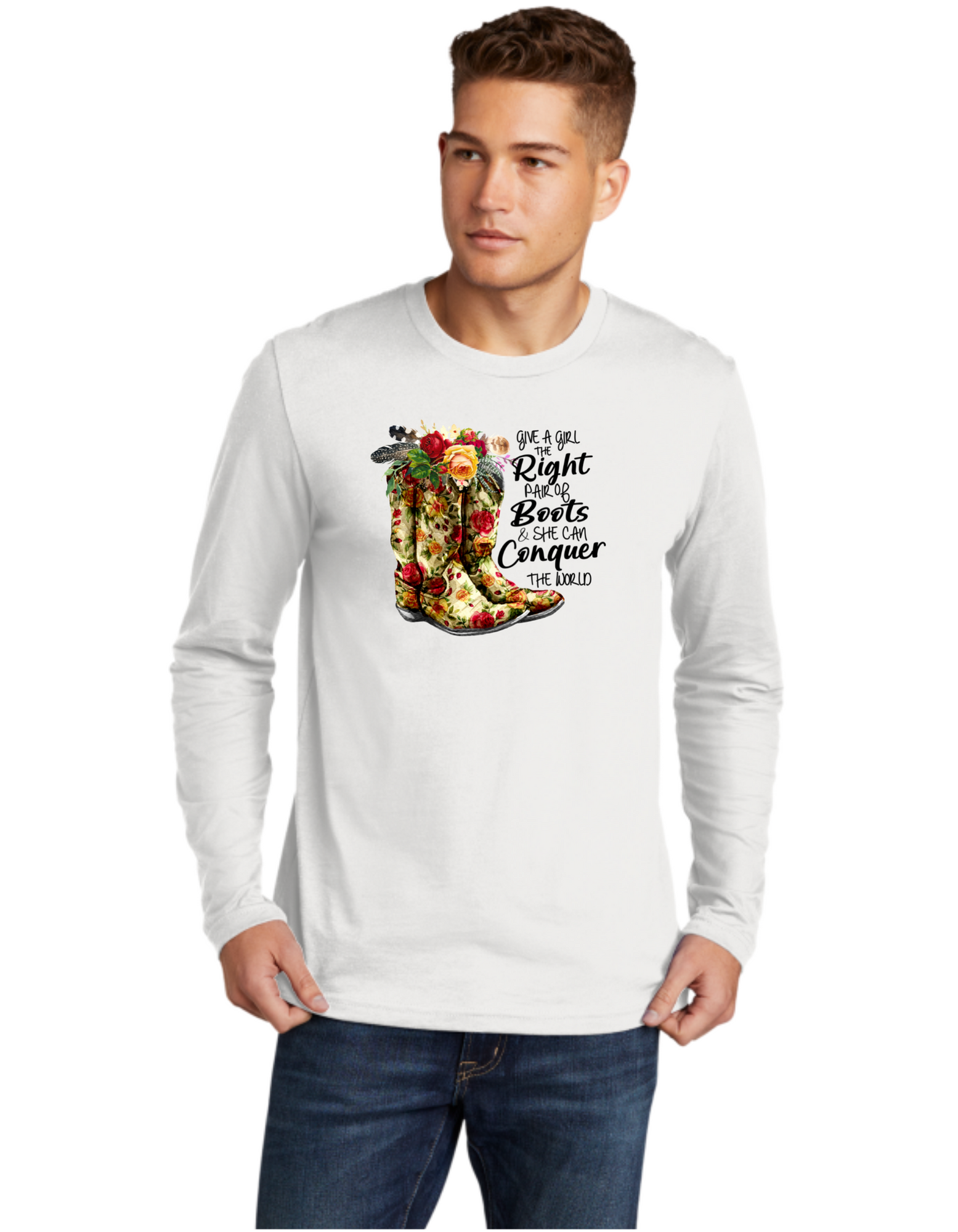 Give A Give The Right Pair Of Boots