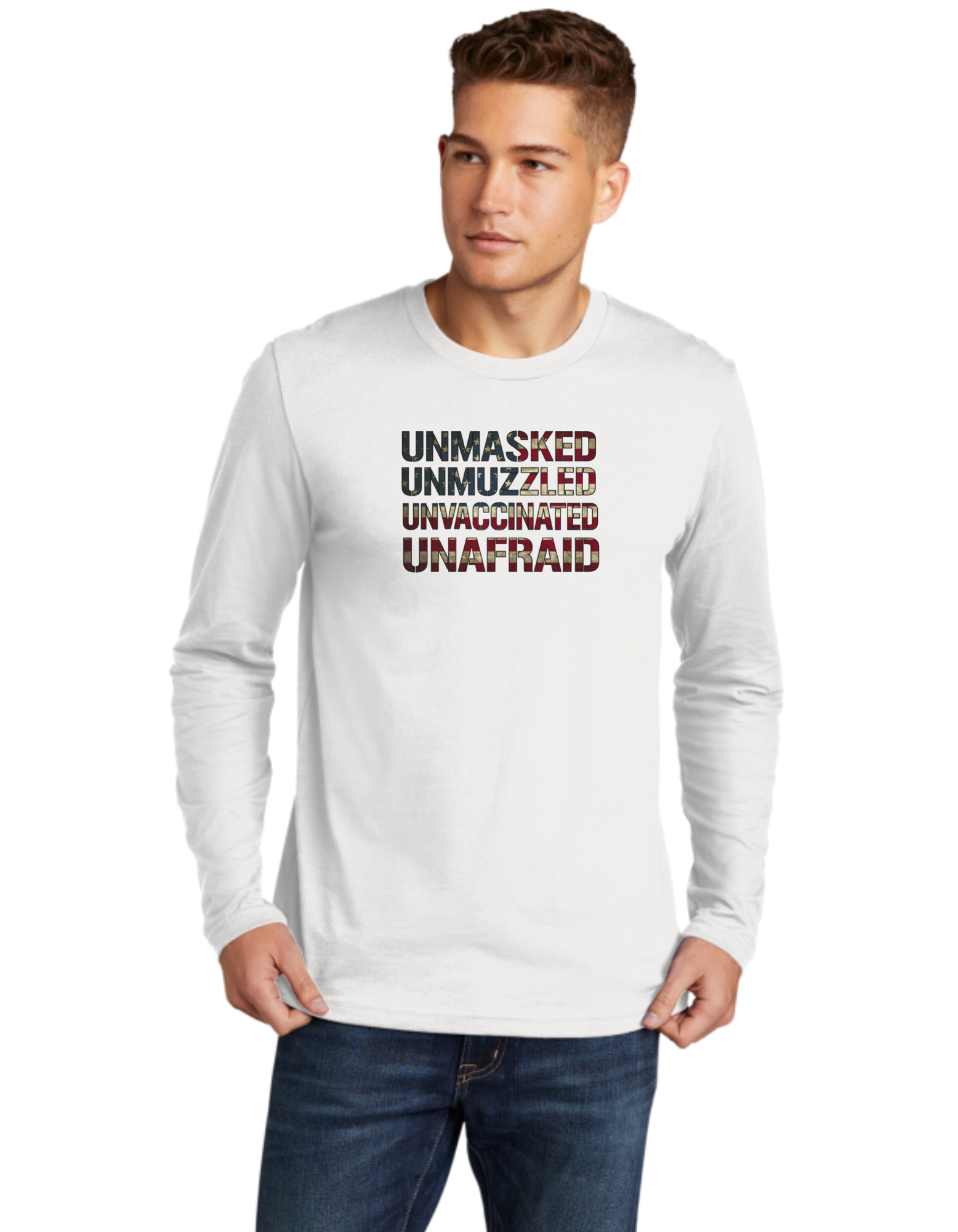 Unmasked Unmuzzled Unvaccinated Unafraid