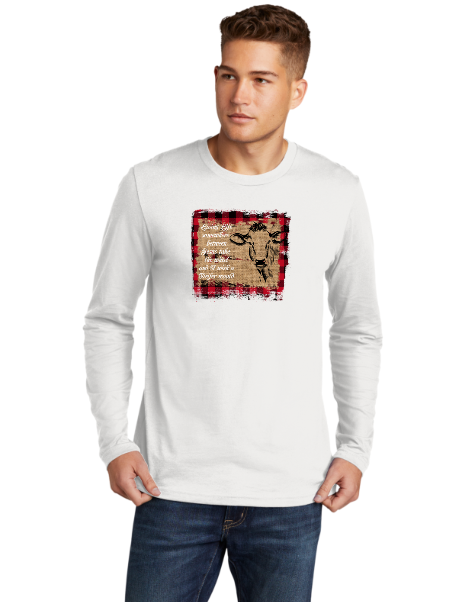 Living Somewhere Between Jesus Take The Wheel and I Wish A Heifer Would