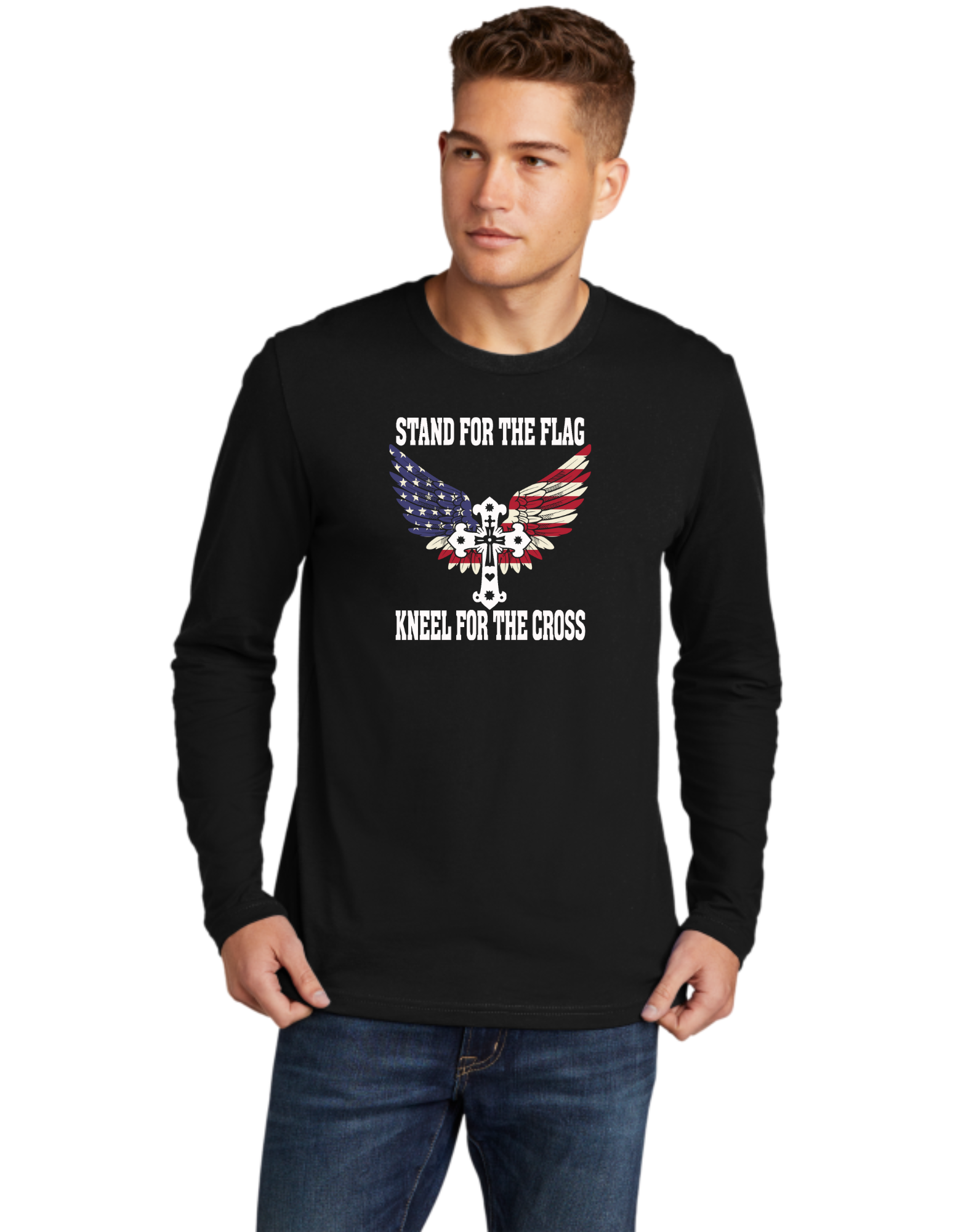 Stand For The Flag Kneel For The Cross