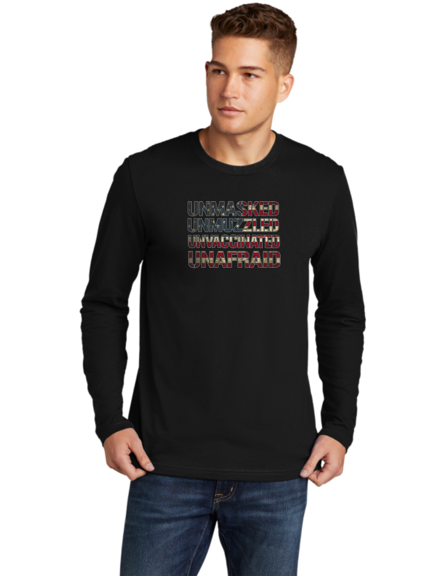 Unmasked Unmuzzled Unvaccinated Unafraid