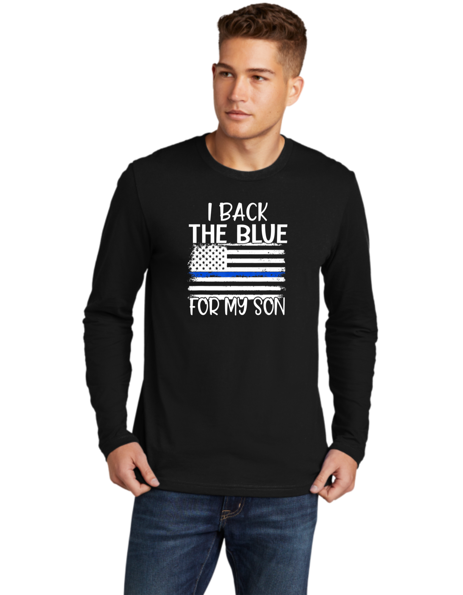 I Back The Blue For My Son