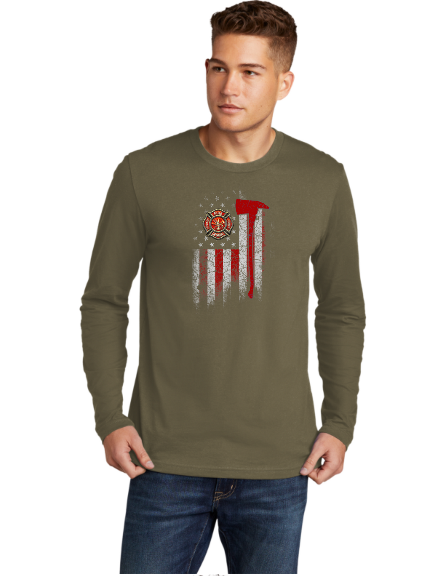 Firefighter Axe Flag