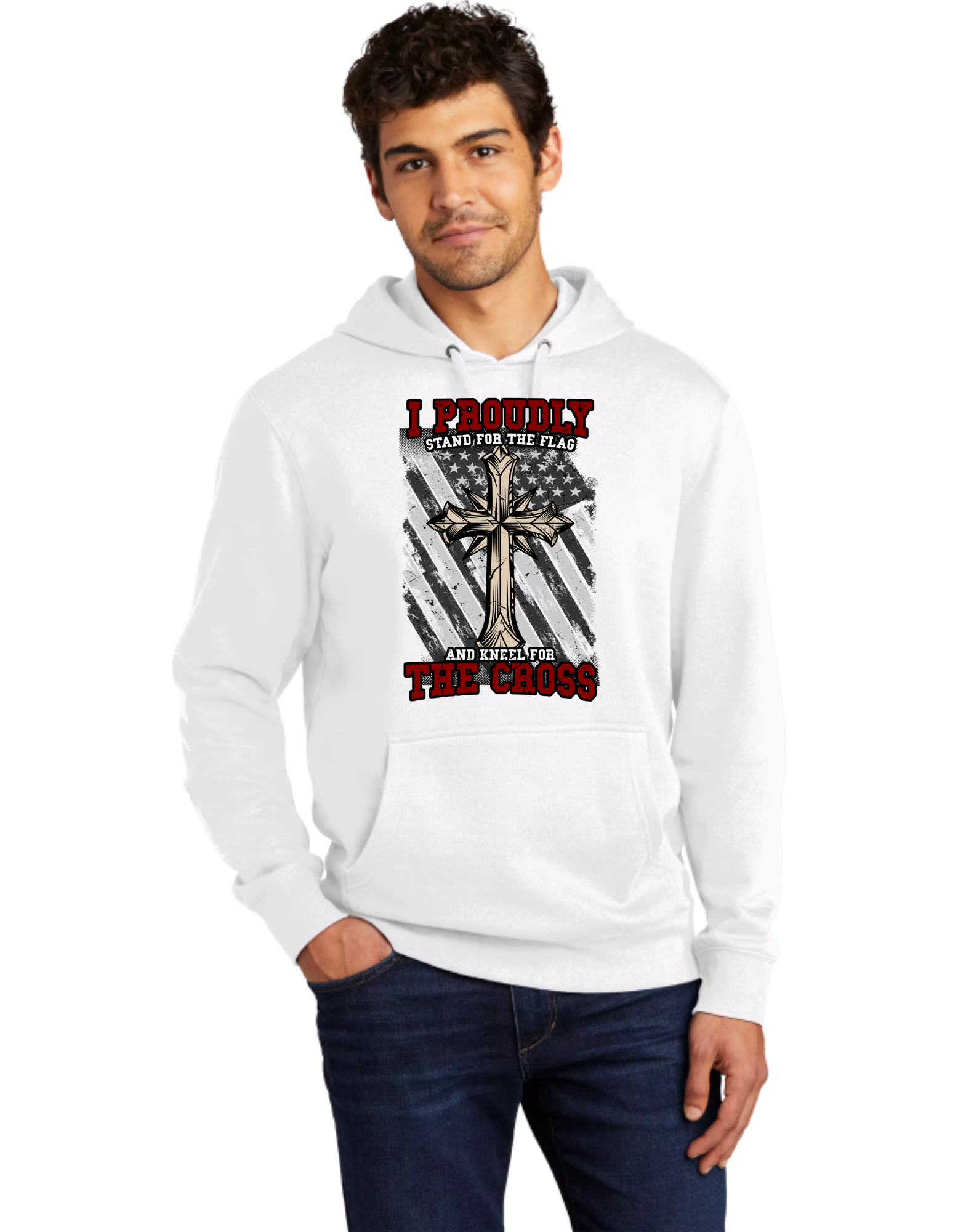 I Proudly Stand For The Flag And Kneel At The Cross