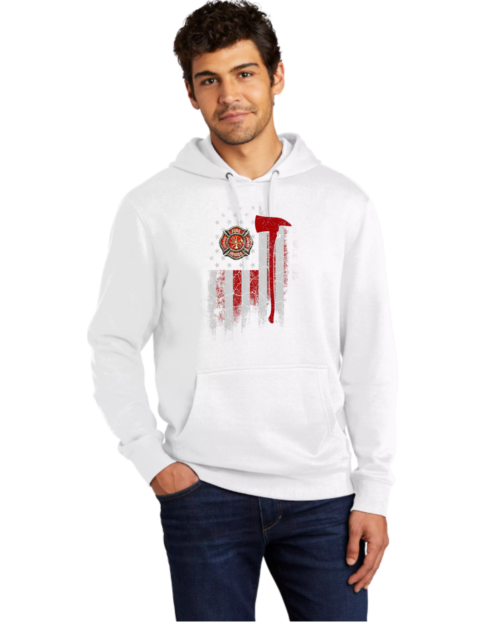 Firefighter Axe Flag