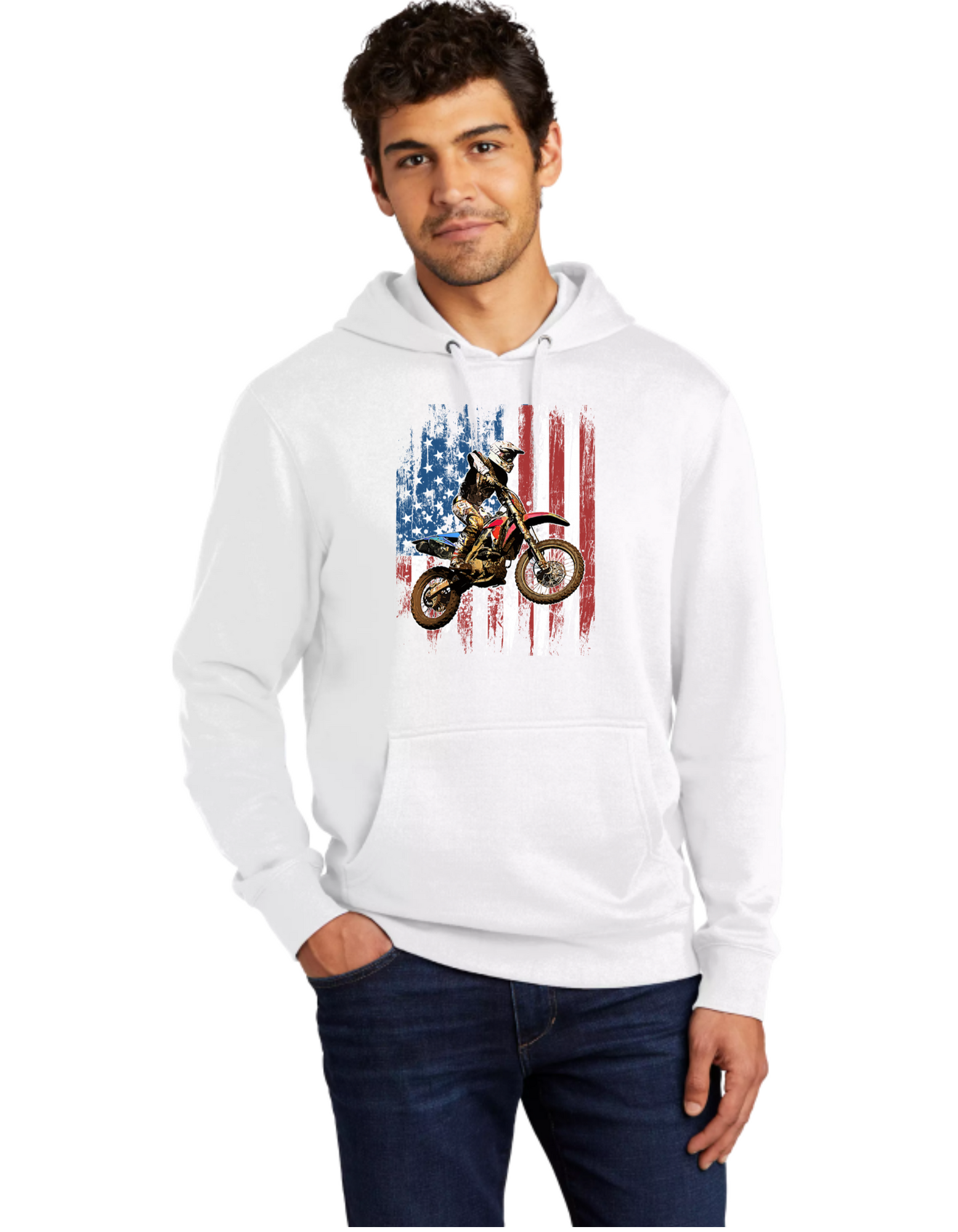 USA Dirt Bike Flag