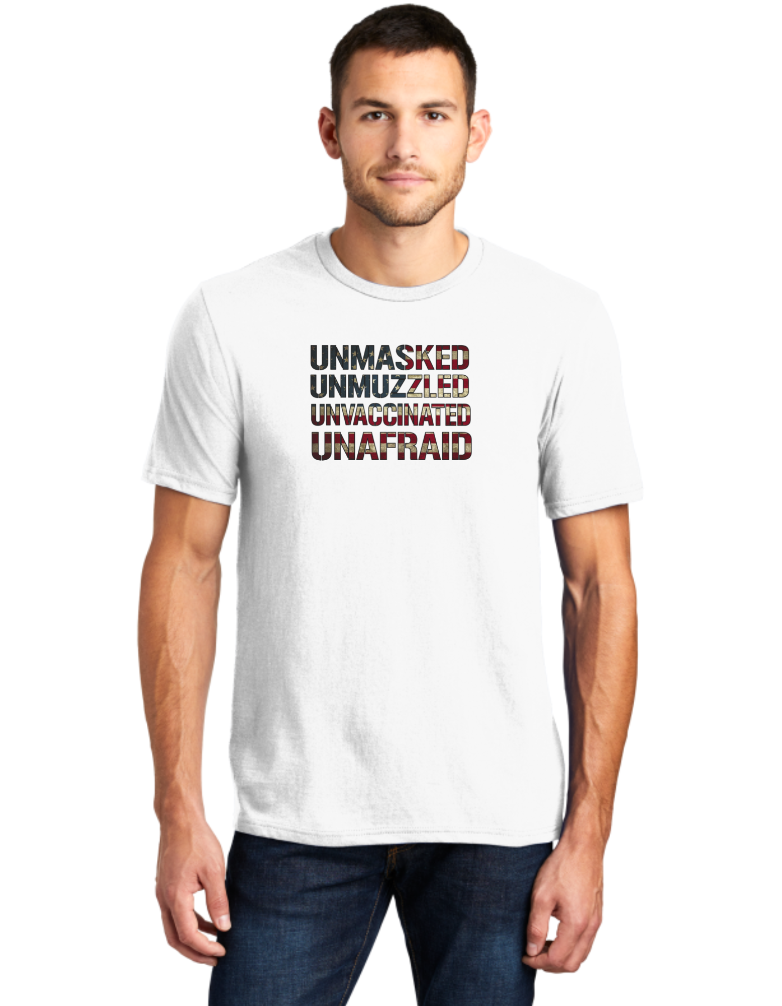 Unmasked Unmuzzled Unvaccinated Unafraid