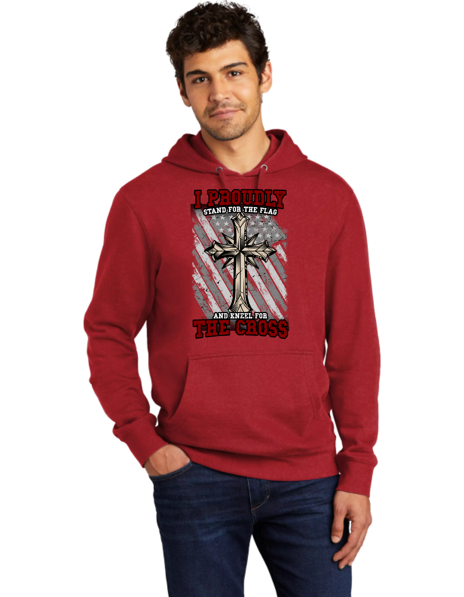 I Proudly Stand For The Flag And Kneel At The Cross