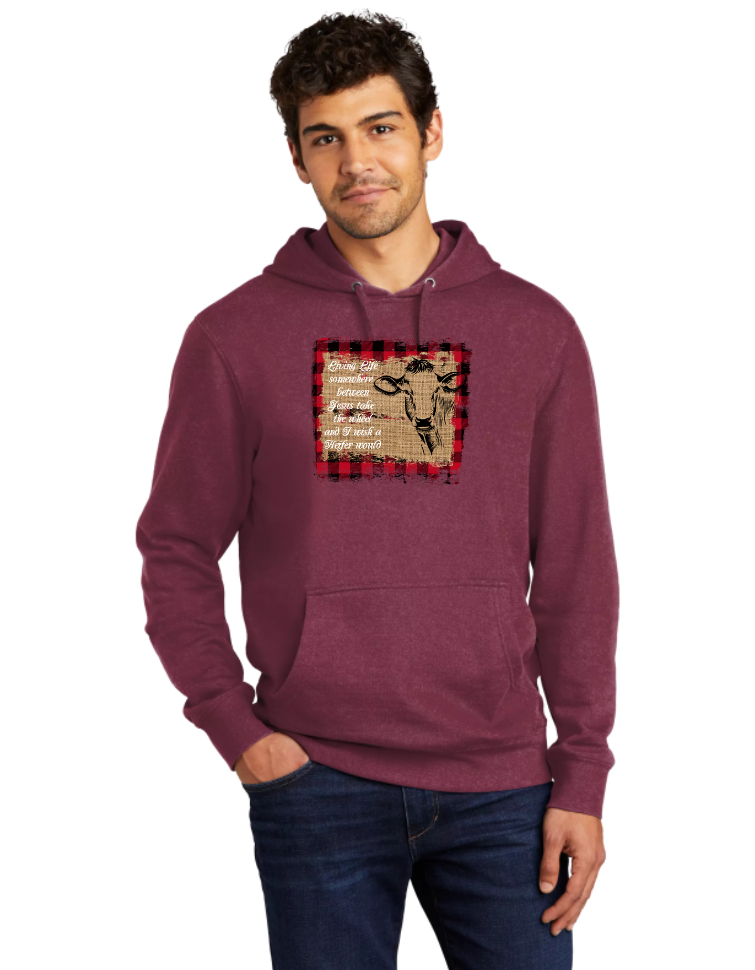 Living Somewhere Between Jesus Take The Wheel and I Wish A Heifer Would