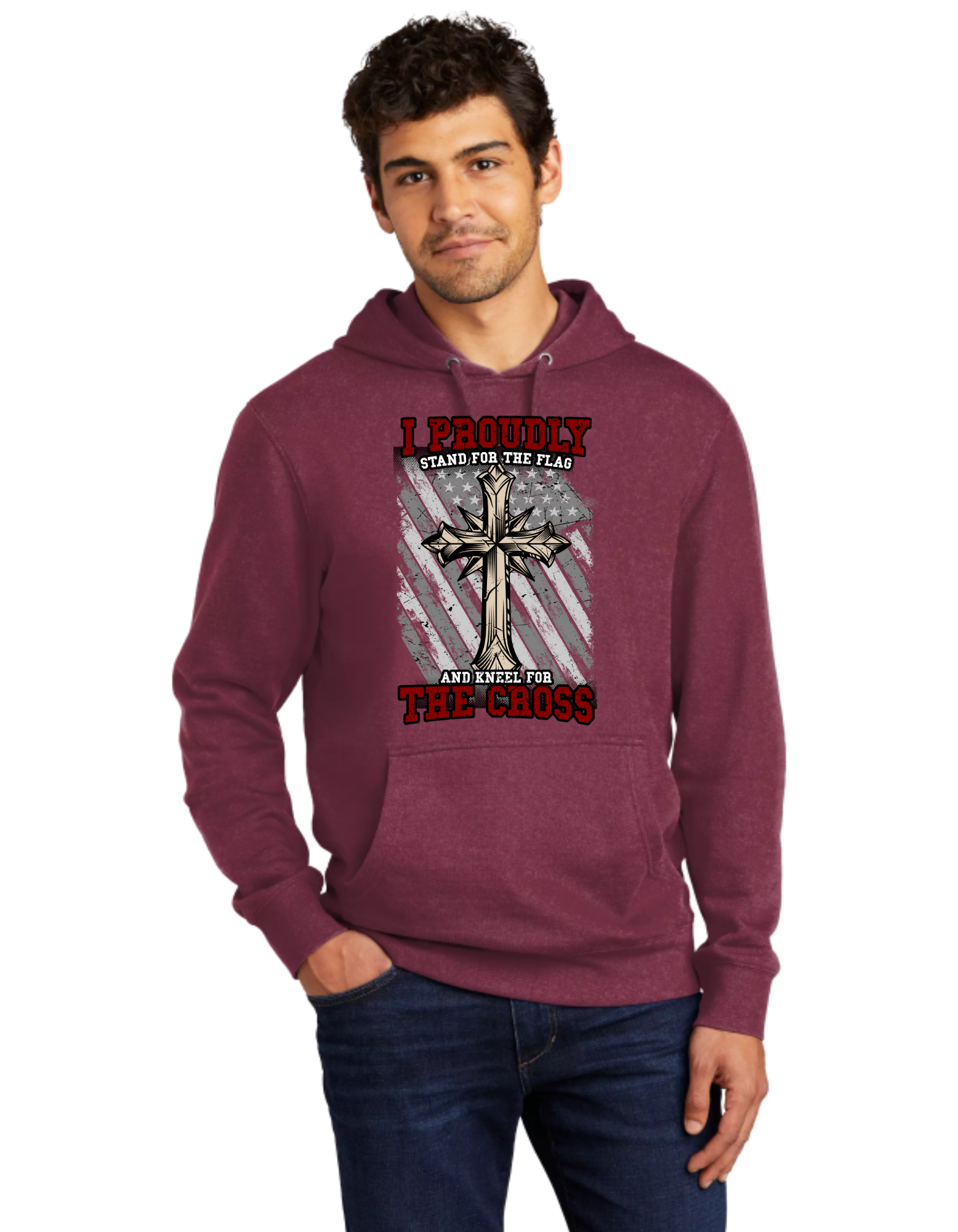 I Proudly Stand For The Flag And Kneel At The Cross