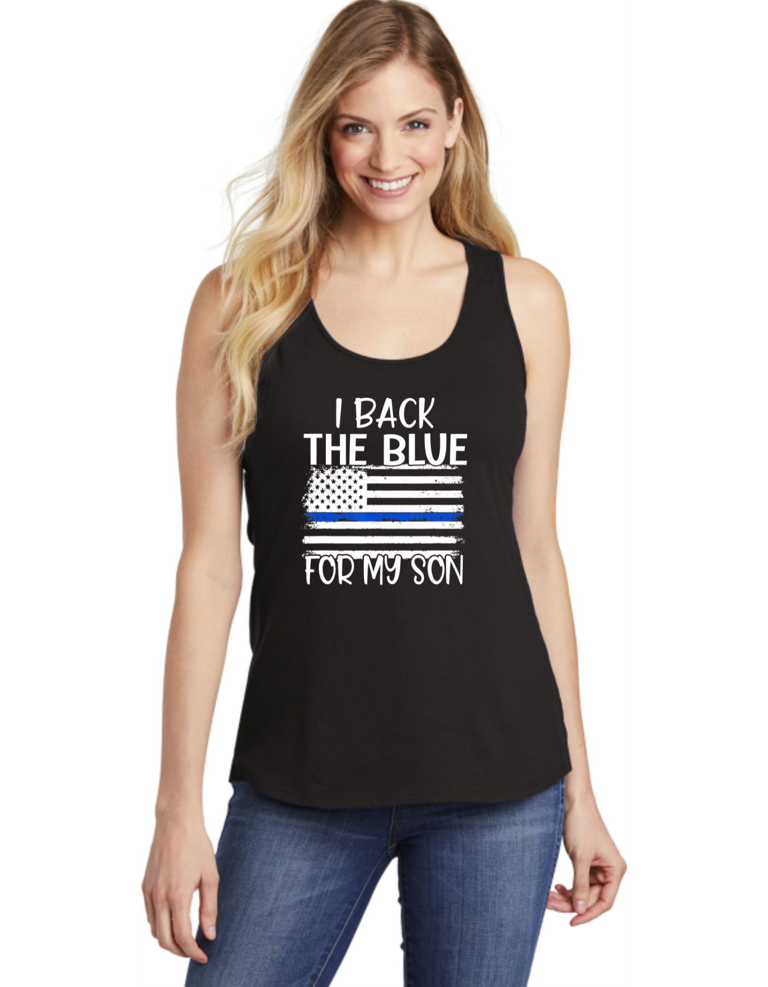 I Back The Blue For My Son