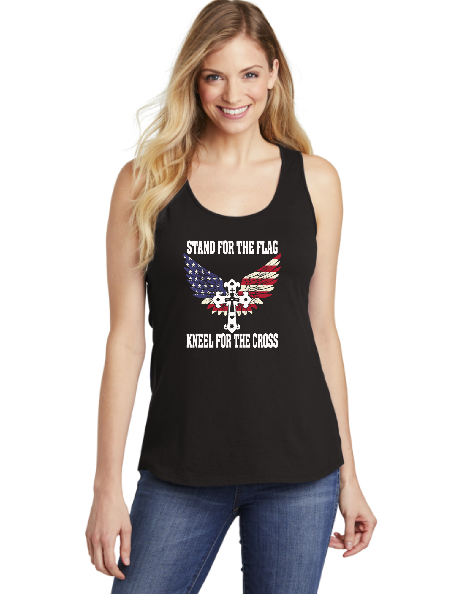 Stand For The Flag Kneel For The Cross