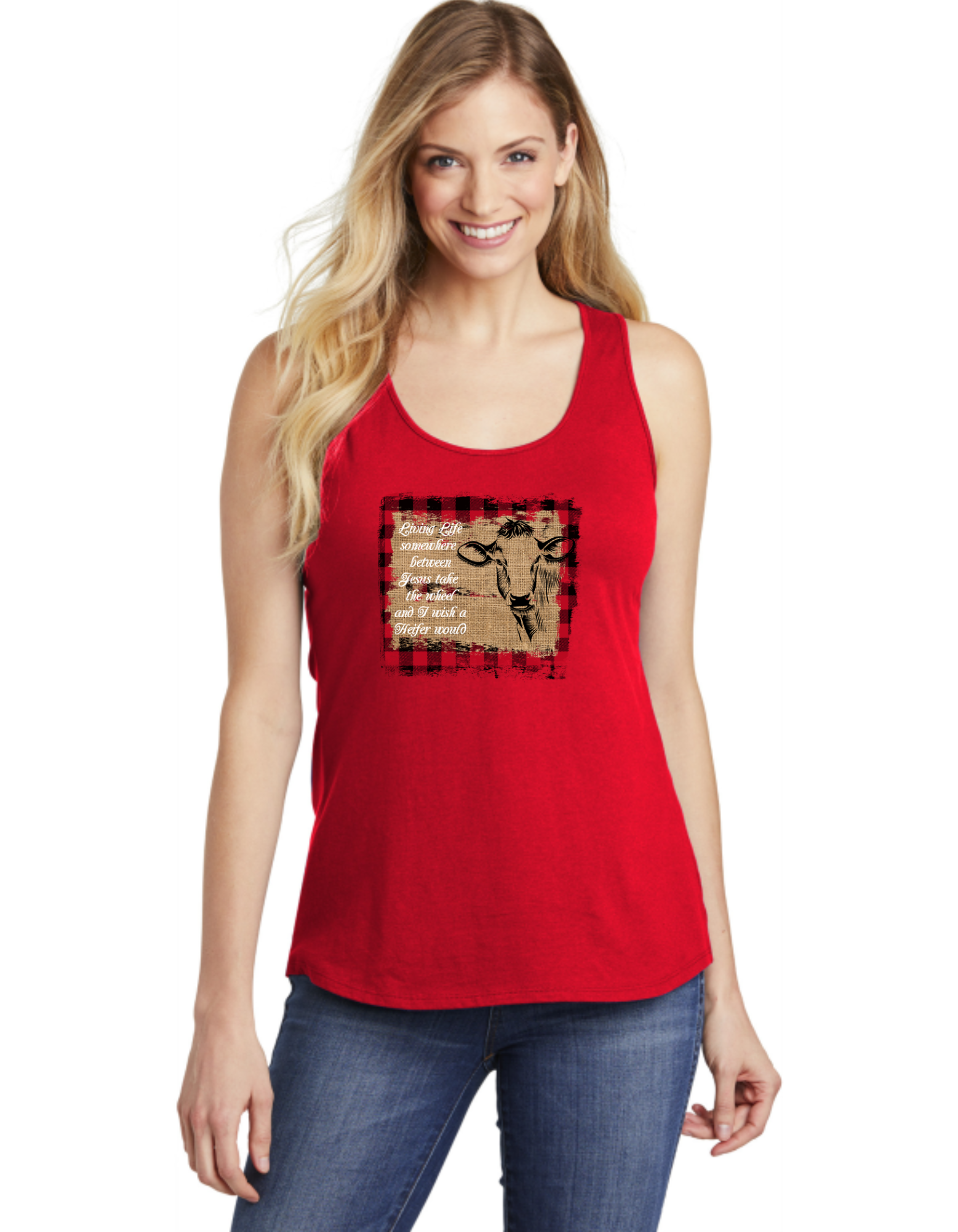 Living Somewhere Between Jesus Take The Wheel and I Wish A Heifer Would