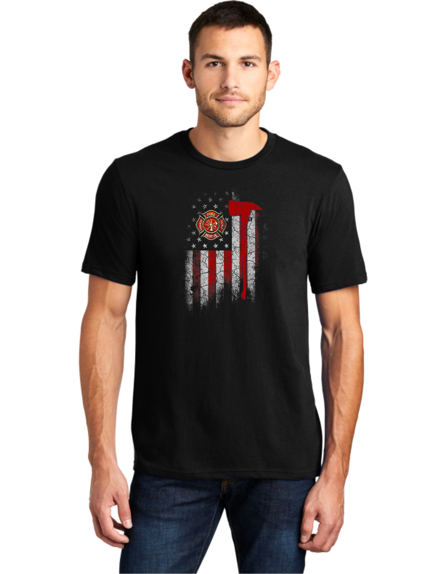 Firefighter Axe Flag