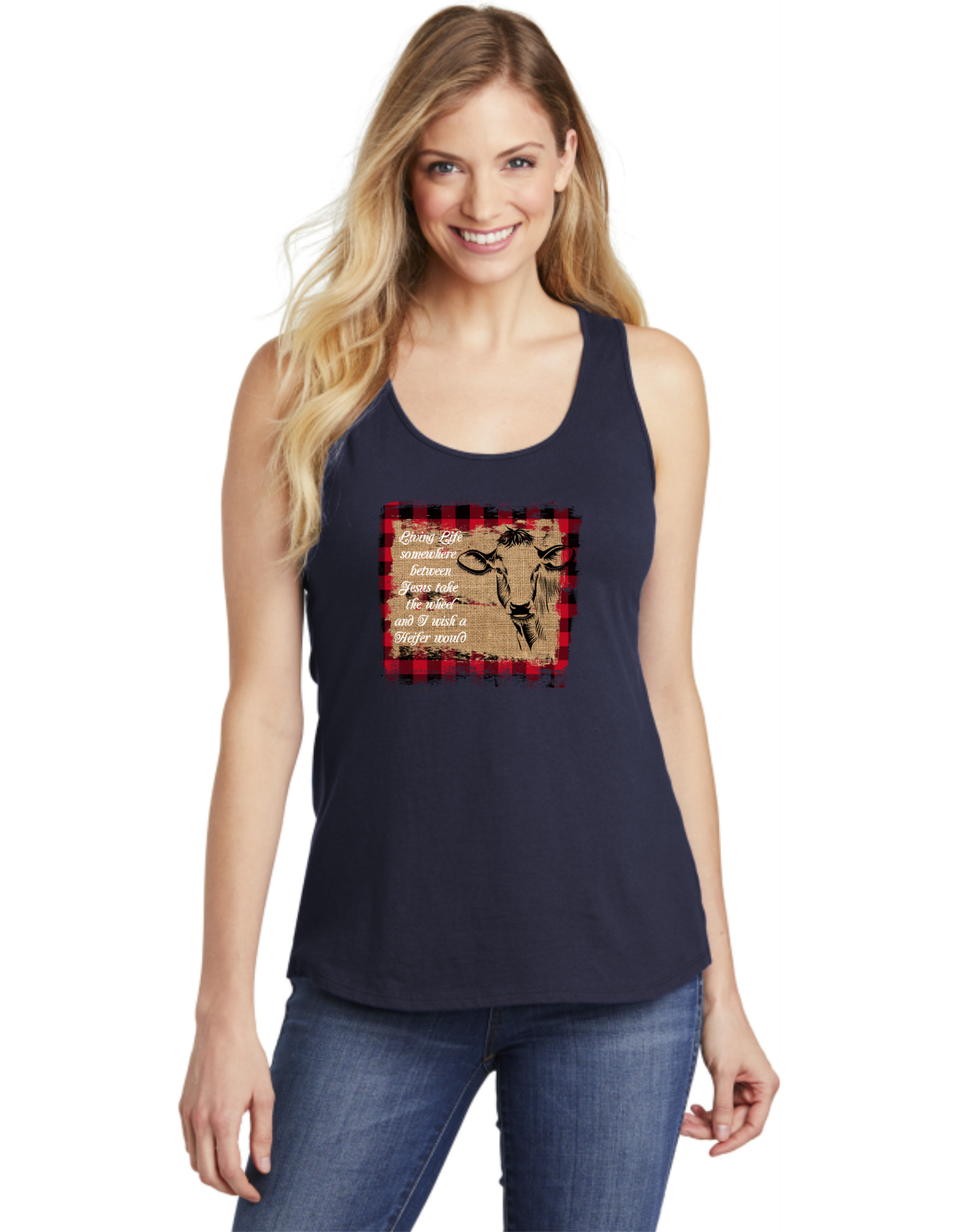 Living Somewhere Between Jesus Take The Wheel and I Wish A Heifer Would