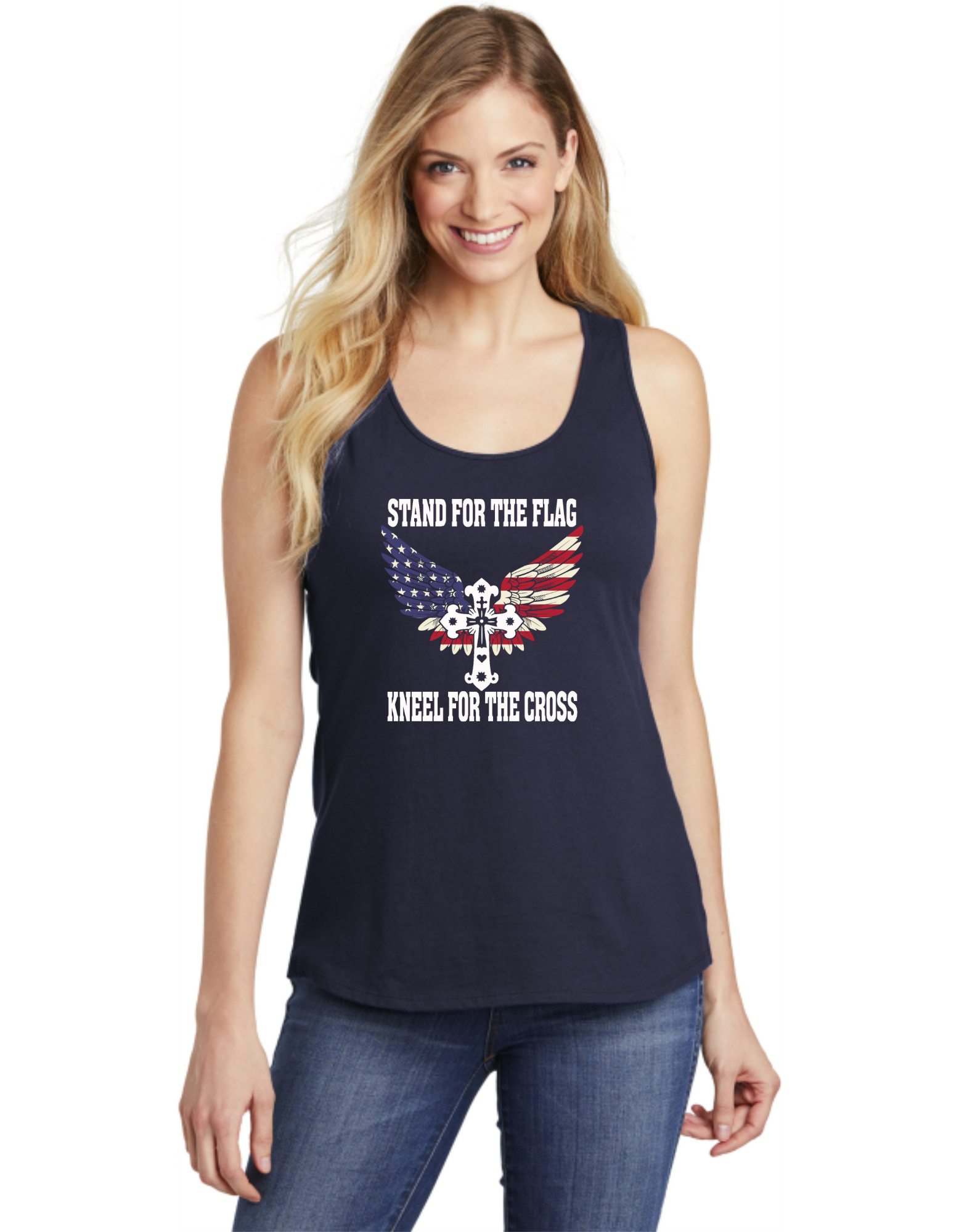 Stand For The Flag Kneel For The Cross