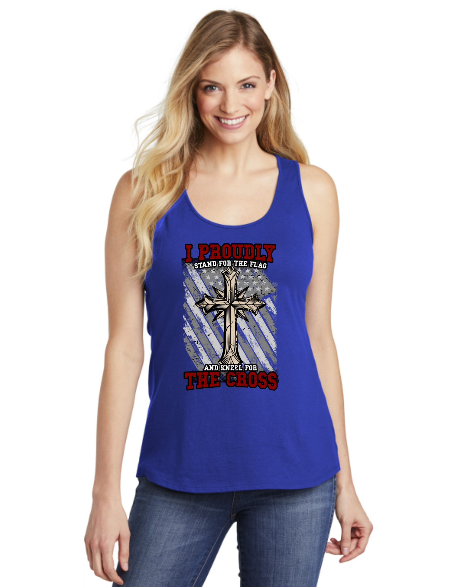 I Proudly Stand For The Flag And Kneel At The Cross