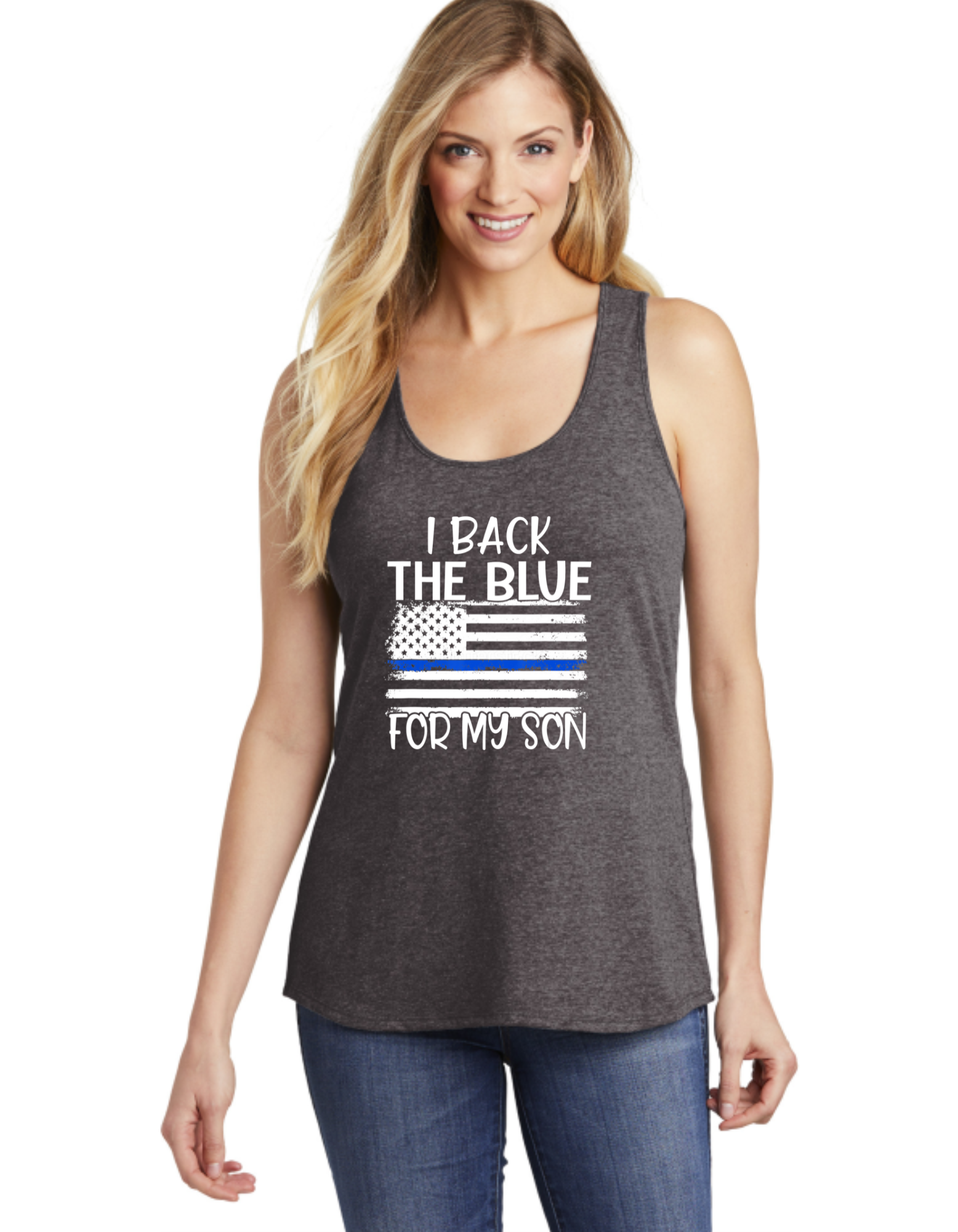 I Back The Blue For My Son