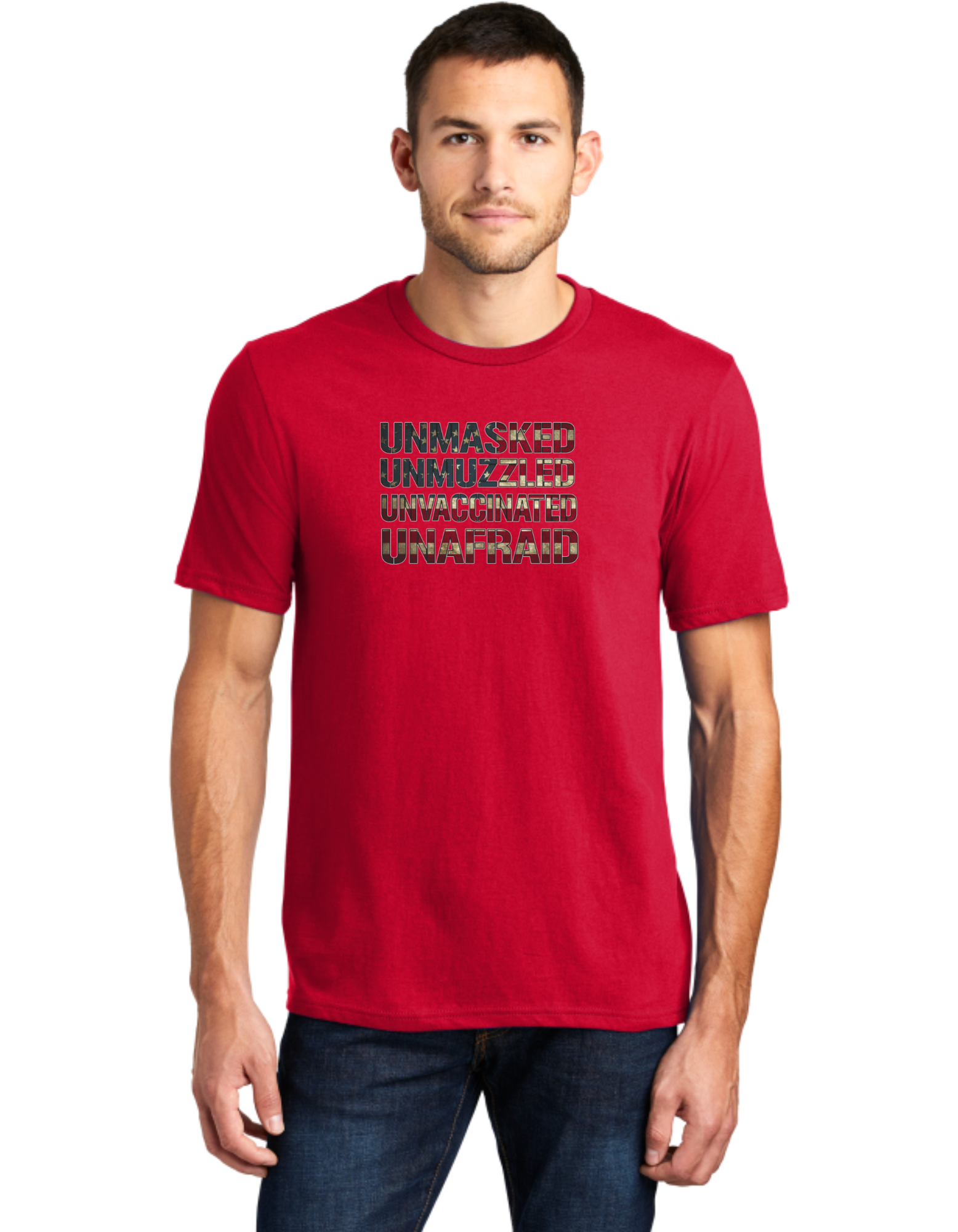 Unmasked Unmuzzled Unvaccinated Unafraid