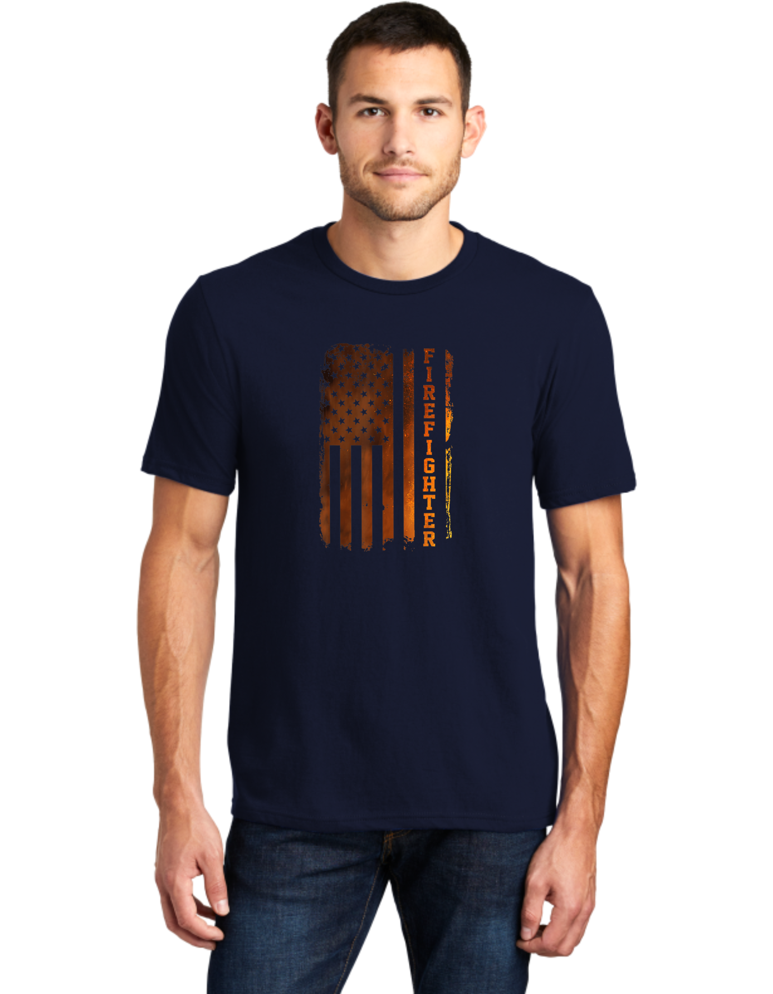 Firefighter Flame Flag