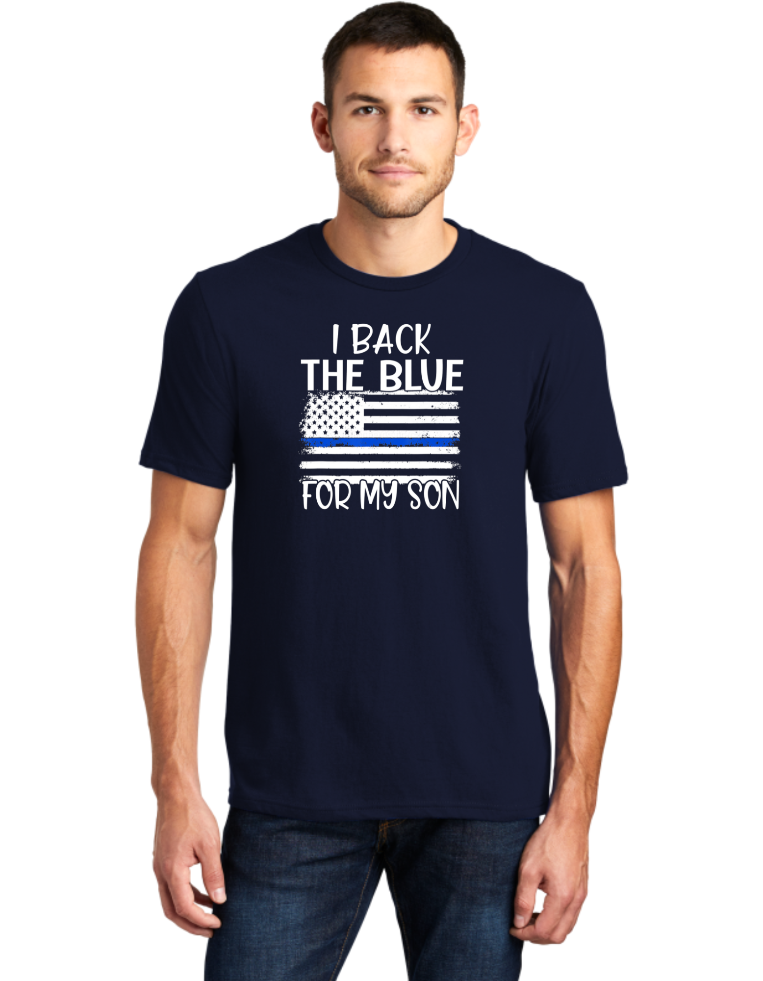 I Back The Blue For My Son