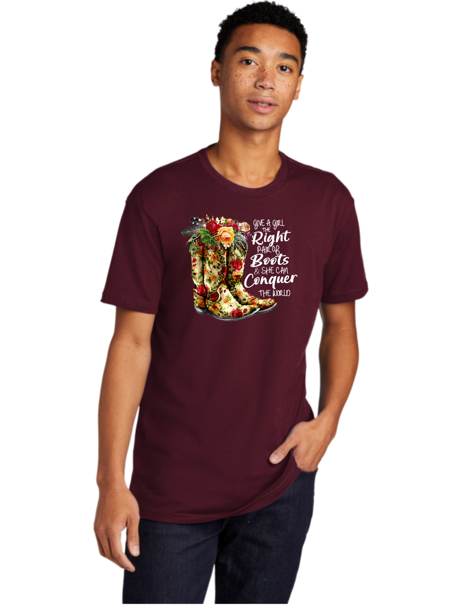 Give A Give The Right Pair Of Boots