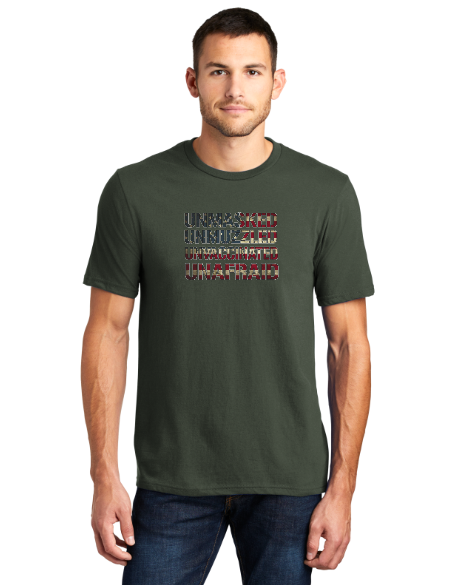 Unmasked Unmuzzled Unvaccinated Unafraid