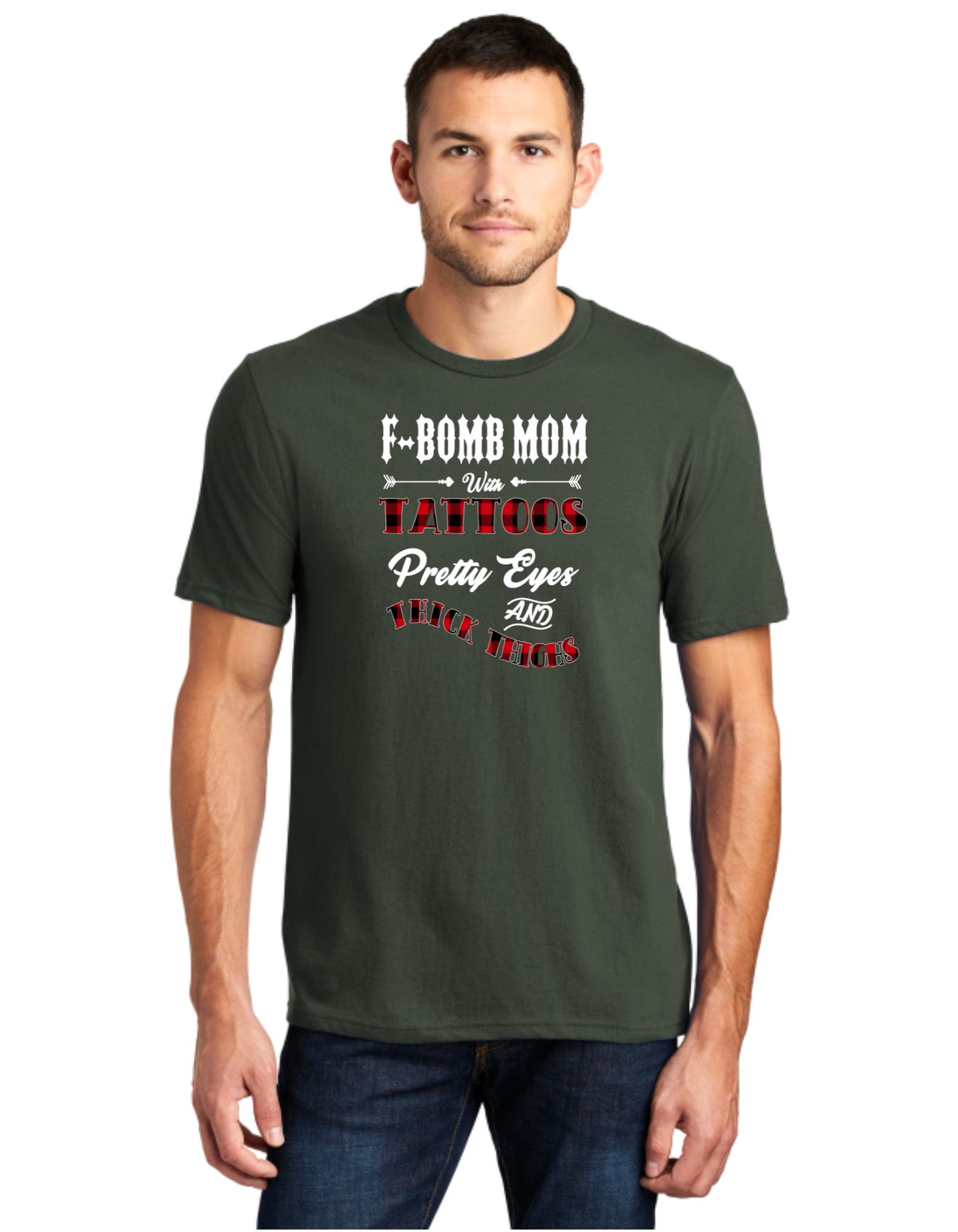 F Bomb Mom Thick Thighs