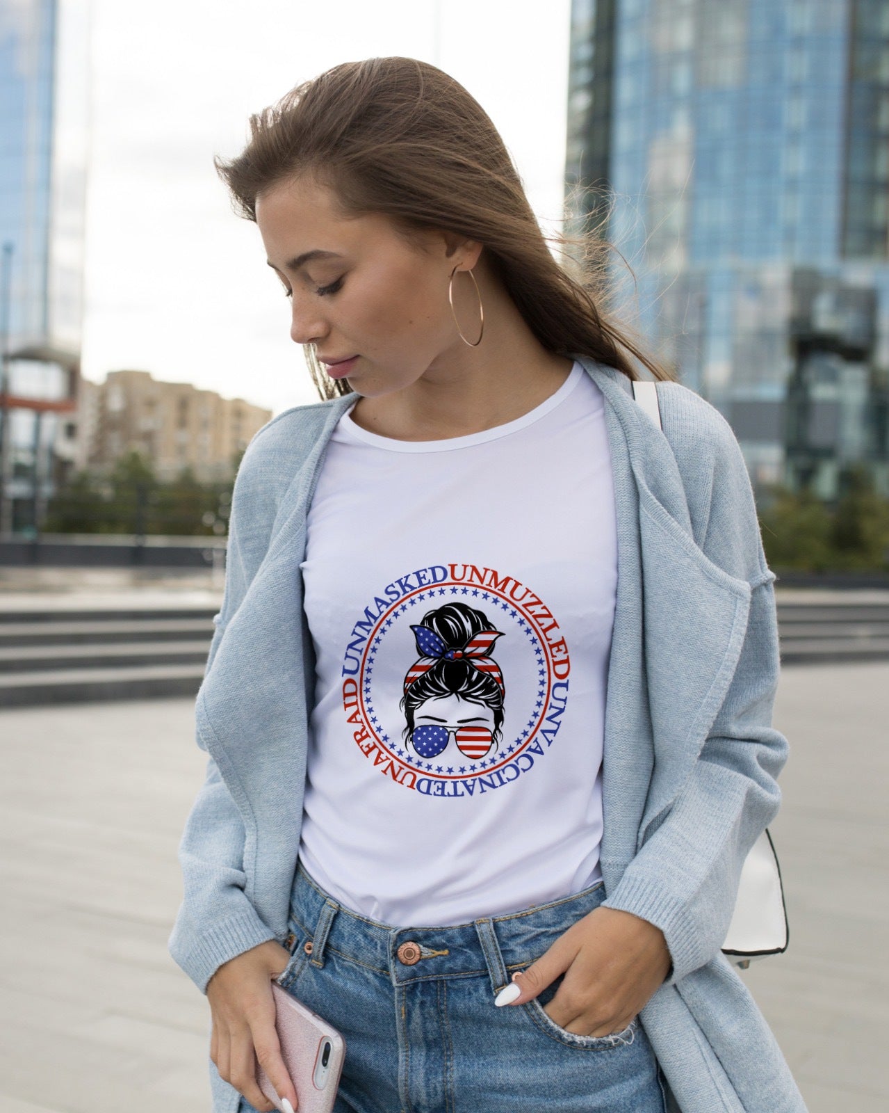 Unmasked Unmuzzled Unvaccinated Unafraid Women's