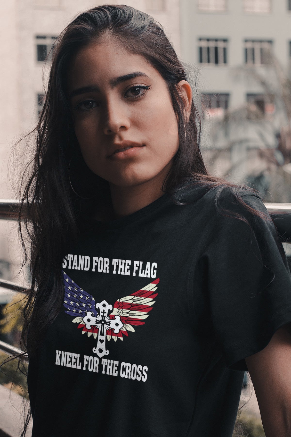 Stand For The Flag Kneel For The Cross
